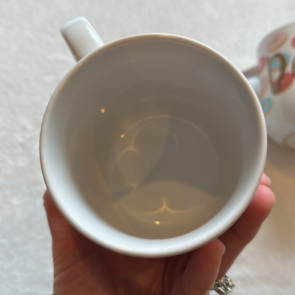 Mom & Dad 18oz. Doughnut Coffee Mugs (Set of 2) White - Picture 8 of 16
